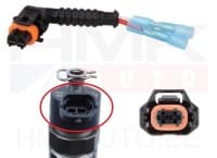 Pihusti pistik juhtmetega Bosch 2-klemmi