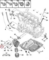 Jahutusvedeliku flants OEM Jumper/Boxer/Ducato 2,2HDI 2006-