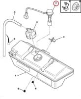 Jahutusvedeliku taseme andur OEM PSA/Fiat
