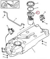 Kütusetaseme andur OEM Berlingo/Partner/Xsara Picasso
