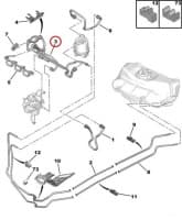 Kütusetorustik koos käsipumbaga OEM Citroen/Peugeot 1,4HDI
