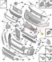 Tulepesuri kate vasak OEM Peugeot Expert/Traveller 2016-