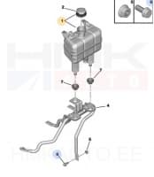 Jahutusvedeliku paisupaak OEM Ducato 2014- (andurita)