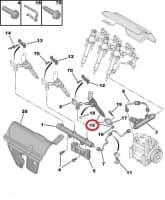 Pihusti OEM Citroen/Peugeot 2,7HDI DT17TED4
