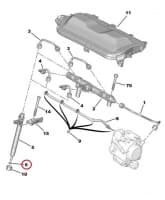 Pihusti tihendusseib OEM Citroen/Peugeot 2,0HDI
