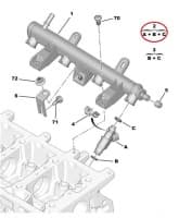 Pihusti OEM Peugeot/Citroen 1,4