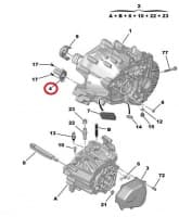 'Siduri survelaagri juhik tihendiga OEM Citroen/Peugeot