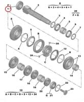 Käigukasti laager OEM Citroen/Peugeot
