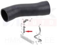 Turbo õhutoru(cooleri poolne osa) Jumper/Boxer/Ducato