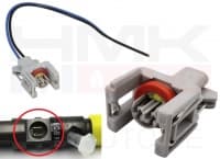 Pihusti pistik juhtmetega Delphi 2-klemmi