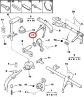 Käiguhoova tihend OEM Citroen/Peugeot 25x16x4