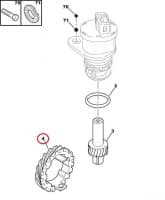 Spidomeetri hammasratas OEM PSA