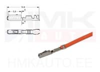 Juhe klemmiga , kaabli ristlõige: 0,75 mm², laius: 0,6 mm