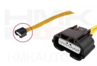 'EGR klapi pistik juhtmetega Renault 1,9DCI 6-klemmi