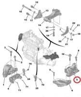 Mootoripadi vasak Nemo/Bipper