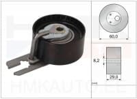 Hammasrihma pingutusrull Peugeot/Citroen 1,4/1,6HDi