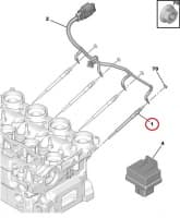 Eelsüüteküünal OEM Citroen/Peugeot 1,4HDI / 1,6HDI