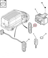 Liugukse kontaktlüliti vastus Jumper/Boxer/Ducato 2006-