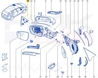 Ukse plastik Renault Espace V