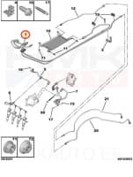 Kütusetorustik OEM Citroen/Peugeot 1,6HDi