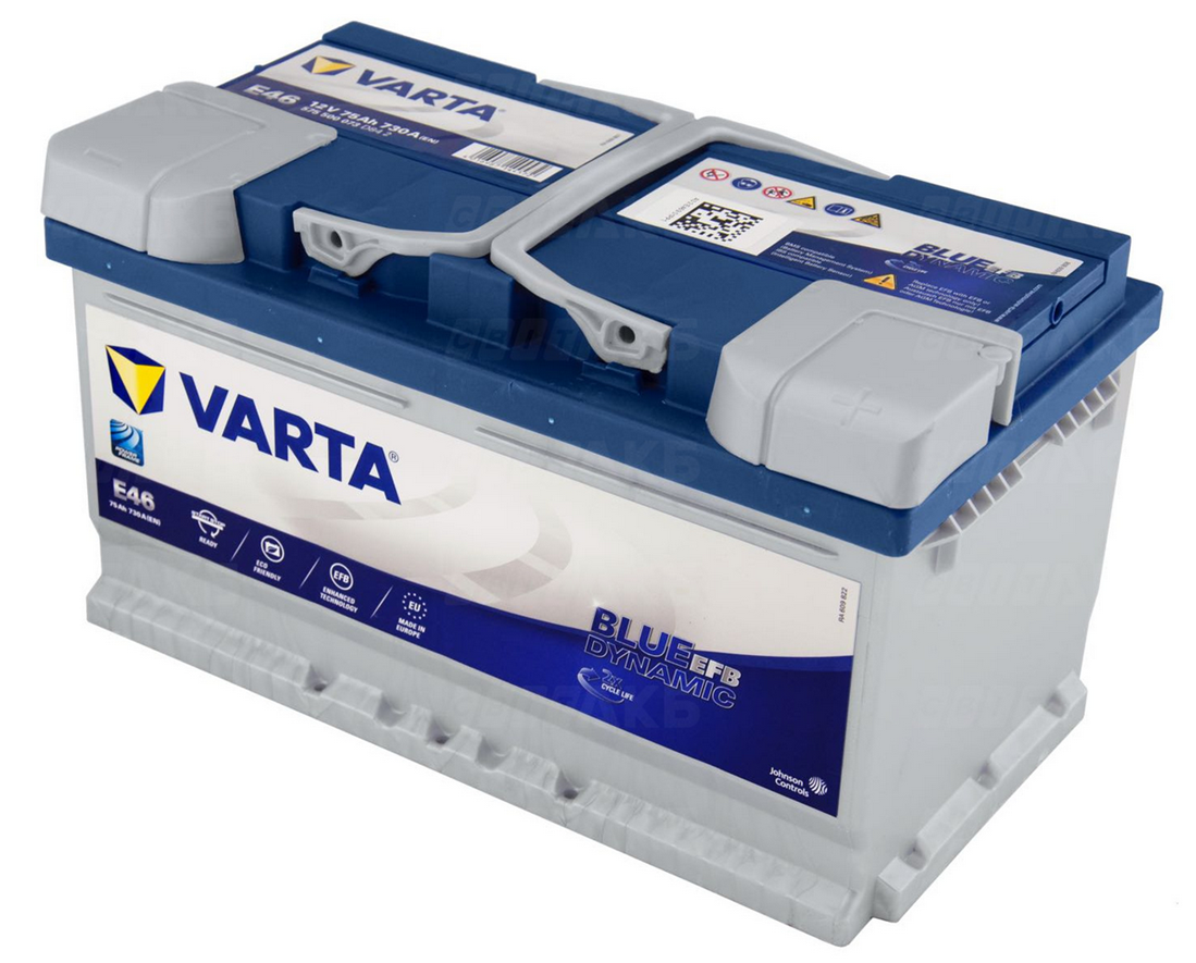 Aku "Varta Blue Dynamic" EFB Start-Stop Plus 75Ah
