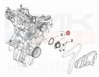 Veepump OEM Fiat Ducato MCA 2,2D 2021-