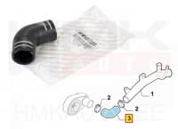 Jahutusvedeliku lõdvik õlijahutile OEM Fiat Ducato 2,3JTD 2011-