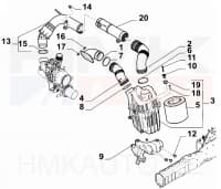 Õhufilter OEM Fiat Ducato 2,2D 2021-2024