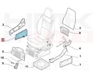 Istme küljeplastik parem OEM Jumper/Boxer/Ducato 06- (reisijaiste LHD)