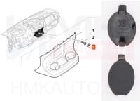 Poldiava kate keskkonsoolis vasak OEM Jumper/Boxer/Ducato 2014-