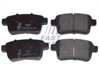 Piduriklotside komplekt tagumine Renault Kangoo II