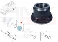 Rattarumm tagumine Renault Master 2,3DCI 2010- FWD