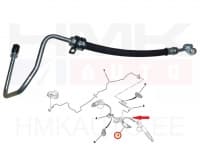 Tagavedrustuse hüdraulika toru vasak Citroen C5,C6