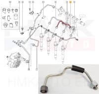 Pihustitoru 3. sil. OEM Renault Master 2,2/2,5dCi