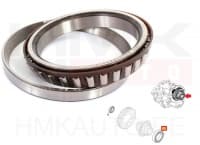 *Käigukasti laager (differentsiaal vasak) 95x126x180,5/12,8 OEM Renault PK5/PK6