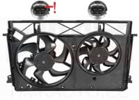 Jahutusventilaator koos raamiga Renault Trafic III 2014-