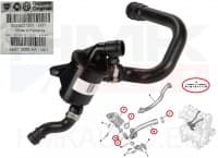 Karterituulutuse klapp OEM Citroen/Peugeot/Opel 1,3HDi