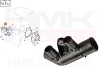 Jahutusvedeliku flants OEM Citroen/Peugeot 1.9D XU