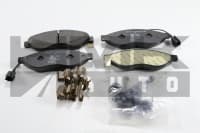 Piduriklotside komplekt eesmine OEM Jumper/Boxer/Ducato 2011- 15" ratas (2 anduriga, ketas 28mm)