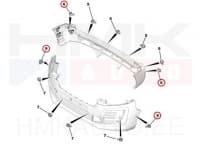 Pimenurga andur OEM Citroen/Peugeot (värvitav)