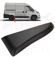 Külgpaneeli eesmine liist parem OEM Jumper/Boxer/Ducato 2018- L1 (must)