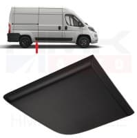 Külgpaneeli eesmine liist parem OEM Jumper/Boxer/Ducato 2018- L2 (must) >>1685341880