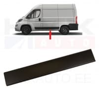 Liugukse/küljepaneeli liist vasak OEM Jumper/Boxer/Ducato 2018- (L1) (must)
