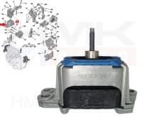 Mootoripadi parem OEM Citroen C5/Peugeot 508 2,2HDi