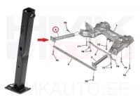 Sillaraami pikendus parem OEM C3 Picasso/C3 Aircross