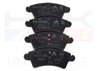 Piduriklotside komplekt eesmine OEM Peugeot 206