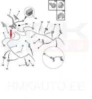 Seisupiduritrossi suunaja vasak OEM Berlingo/Partner 08-