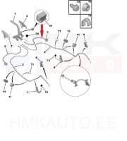 Seisupiduritrossi suunaja parem OEM Berlingo/Partner 08-