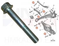 Tagasilla õõtshoova polt OEM Citroen C-Crosser/Peugeot 4007,4008