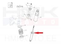 Amortisaator tagumine OEM Peugeot 406